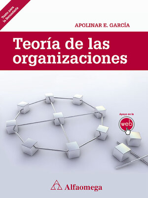 cover image of Teoría de las organizaciones